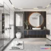 1373835 - Bathroom - Modern Style Interior 3D Scenes - 004 3D Max