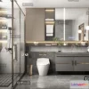 1373914 - Bathroom - Modern Style Interior 3D Scenes - 005 3D Max