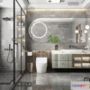 1374048 - Bathroom - Modern Style Interior 3D Scenes - 007 3D Max