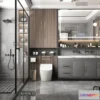 1374108 - Bathroom - Modern Style Interior 3D Scenes - 008 3D Max