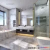 1374303 - Bathroom - Modern Style Interior 3D Scenes - 011 3D Max