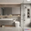 1374417 - Bathroom - 3D Interior Scene - Italian Style - 003 3D Max