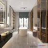 1374435 - Bathroom - Modern Style Interior 3D Scenes - 013 3D Max