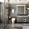 1374785 - Bathroom - Modern Style Interior 3D Scenes - 018 3D Max