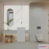 1375435 - Bathroom - WC - Restroom - 3D Interior Scene - Modern Style - 010 3D Max
