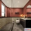1376168 - Bathroom - WC - Restroom - 3D Interior Scene - Modern Style - 022 3D Max