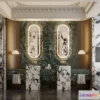 1376673 - Bathroom - WC - Restroom - 3D Interior Scene - Modern Style - 030 3D Max
