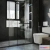 1377387 - Bathroom - WC - Restroom - 3D Interior Scene - Modern Style - 041 3D Max