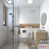 1377565 - Bathroom 3D Interior Scene - Japanese Style - 002 3D Max