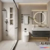 1378617 - Bathroom - WC - Restroom - 3D Interior Scene - Modern Style - 060 3D Max