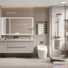 1378679 - Bathroom - WC - Restroom - 3D Interior Scene - Modern Style - 061 3D Max