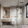 1378813 - Bathroom - WC - Restroom - 3D Interior Scene - Modern Style - 063 3D Max
