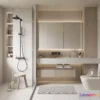 1379614 - Bathroom - WC - Restroom - 3D Interior Scene - Modern Style - 075 3D Max