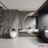 1379873 - Bathroom - WC - Restroom - 3D Interior Scene - Modern Style - 079 3D Max