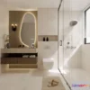 1380518 - Bathroom - WC - Restroom - 3D Interior Scene - Modern Style - 089 3D Max