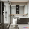 1380579 - Bathroom - WC - Restroom - 3D Interior Scene - Modern Style - 090 3D Max