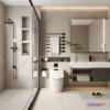 1381234 - Bathroom - WC - Restroom - 3D Interior Scene - Modern Style - 100 3D Max
