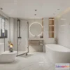 1381713 - Bathroom - WC - Restroom - 3D Interior Scene - Modern Style - 107 3D Max