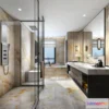 1382046 - Bathroom - Toilet - WC - RestRoom - 3D Interior Scene - 295 3D Max