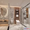 1382575 - Bathroom - WC - Restroom - 3D Interior Scene - Modern Style - 120 3D Max