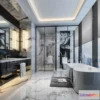 1382652 - Bathroom - Toilet - WC - RestRoom - 3D Interior Scene - 015 3D Max