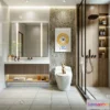 1382903 - Bathroom - Toilet - WC - RestRoom - 3D Interior Scene - 308 3D Max