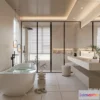 1383153 - Bathroom - Toilet - WC - RestRoom - 3D Interior Scene - 312 3D Max
