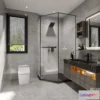 1383237 - Bathroom - Toilet - WC - RestRoom - 3D Interior Scene - 024 3D Max