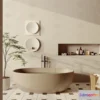 1383305 - Bathroom - WC - Restroom - 3D Interior Scene - Modern Style - 131 3D Max