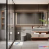 1384252 - Bathroom - Toilet - WC - RestRoom - 3D Interior Scene - 329 3D Max