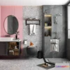 1384417 - Bathroom - Toilet - WC - RestRoom - 3D Interior Scene - 042 3D Max