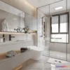 1384455 - Bathroom - WC - Restroom - 3D Interior Scene - Modern Style - 149 3D Max