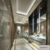1385215 - Bathroom - Toilet - WC - RestRoom - 3D Interior Scene - 054 3D Max