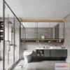 1385453 - Bathroom - Modern Style Interior 3D Scenes - 3D Model - 002 3D Max