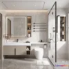 1385804 - Bathroom - Modern Style Interior 3D Scenes - 3D Model - 007 3D Max