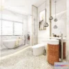 1385882 - Bathroom - Toilet - WC - RestRoom - 3D Interior Scene - 354 3D Max