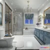 1385907 - Bathroom - Toilet - WC - RestRoom - 3D Interior Scene - 064 3D Max