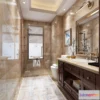 1386529 - Bathroom - Toilet - WC - RestRoom - 3D Interior Scene - 073 3D Max