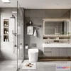 1386606 - Bathroom - Modern Style Interior 3D Scenes - 3D Model - 019 3D Max