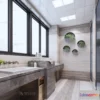 1387386 - Bathroom - Toilet - WC - RestRoom - 3D Interior Scene - 377 3D Max