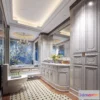 1388210 - Bathroom - Toilet - WC - RestRoom - 3D Interior Scene - 099 3D Max