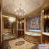 1388455 - Bathroom - Toilet - WC - RestRoom - 3D Interior Scene - 103 3D Max