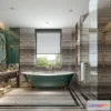 1389054 - Bathroom - Toilet - WC - RestRoom - 3D Interior Scene - 112 3D Max