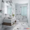 1389271 - Bathroom - Toilet - WC - RestRoom - 3D Interior Scene - 406 3D Max