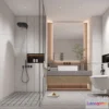 1390486 - Bathroom - Toilet - WC - RestRoom - 3D Interior Scene - 425 3D Max