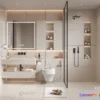 1390759 - Bathroom - Toilet - WC - RestRoom - 3D Interior Scene - 429 3D Max