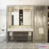 1391034 - Bathroom - 3D Interior Scene - Luxury Style - 002 3D Max