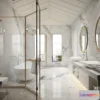 1391335 - Bathroom - 3D Interior Scene - Luxury Style - 007 3D Max