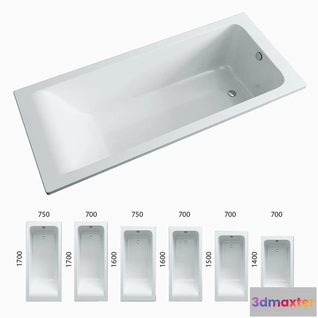 1538826 - Roca Easy bath 3D Max