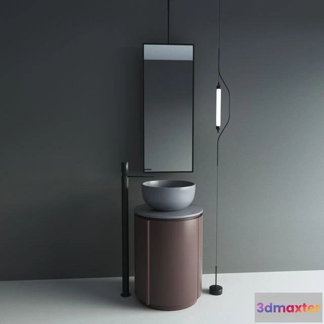 1539687 - Bathroom furniture Cielo Arcadia Tiberino 3D Max